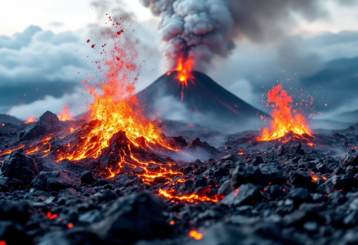 Attività eruttiva dell'Etna: esplosioni e colate laviche in aumento