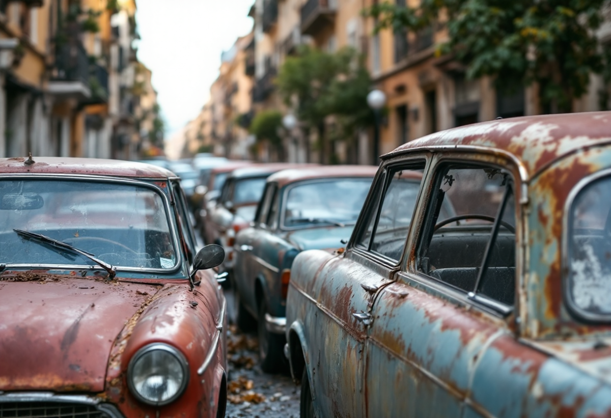 Auto abbandonate a Roma: un problema da affrontare con urgenza