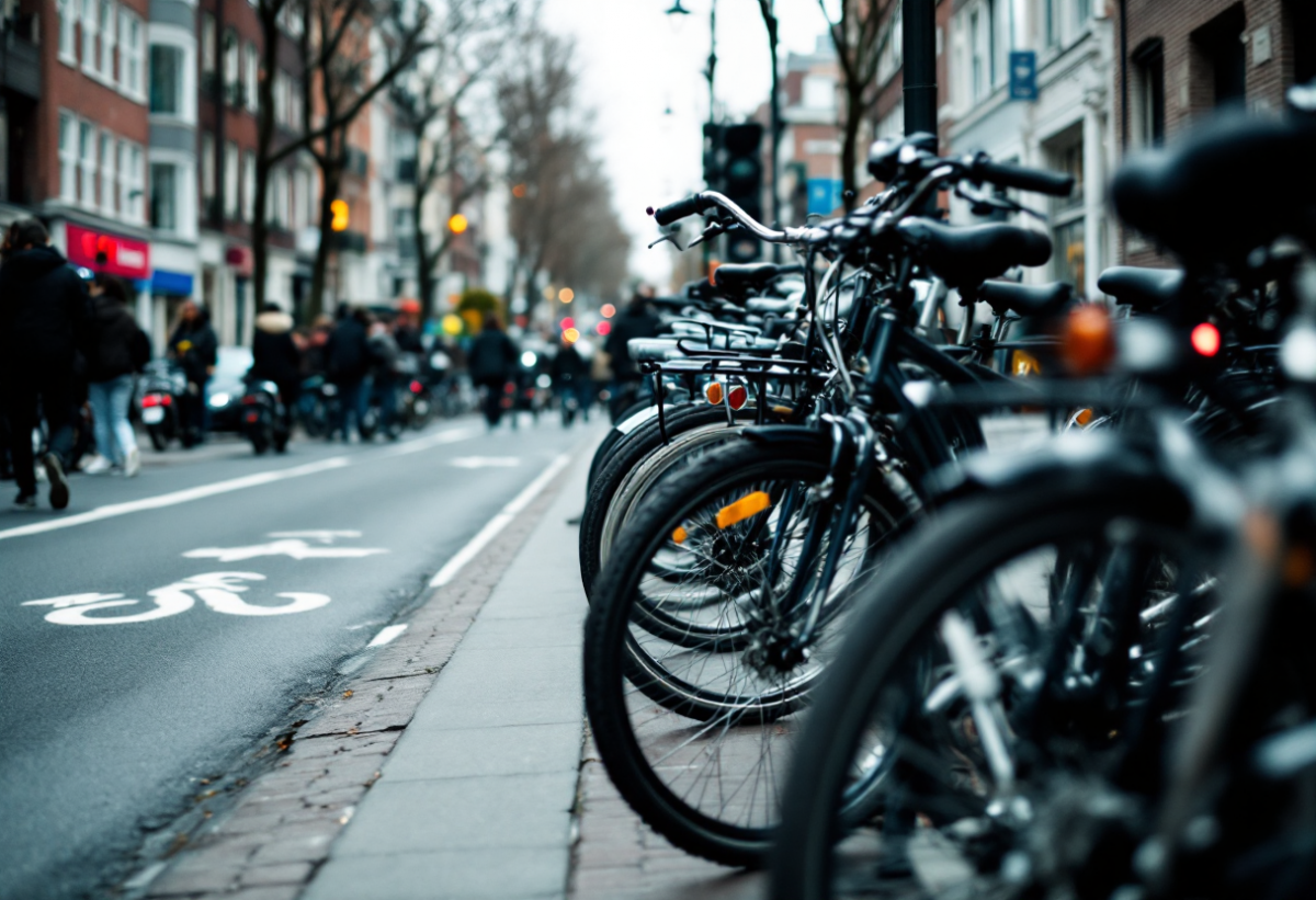 L'uso della bicicletta in città inquinate: rischi e benefici