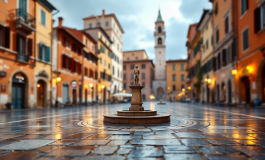 Grafico che mostra il calo dell'affluenza a Matera