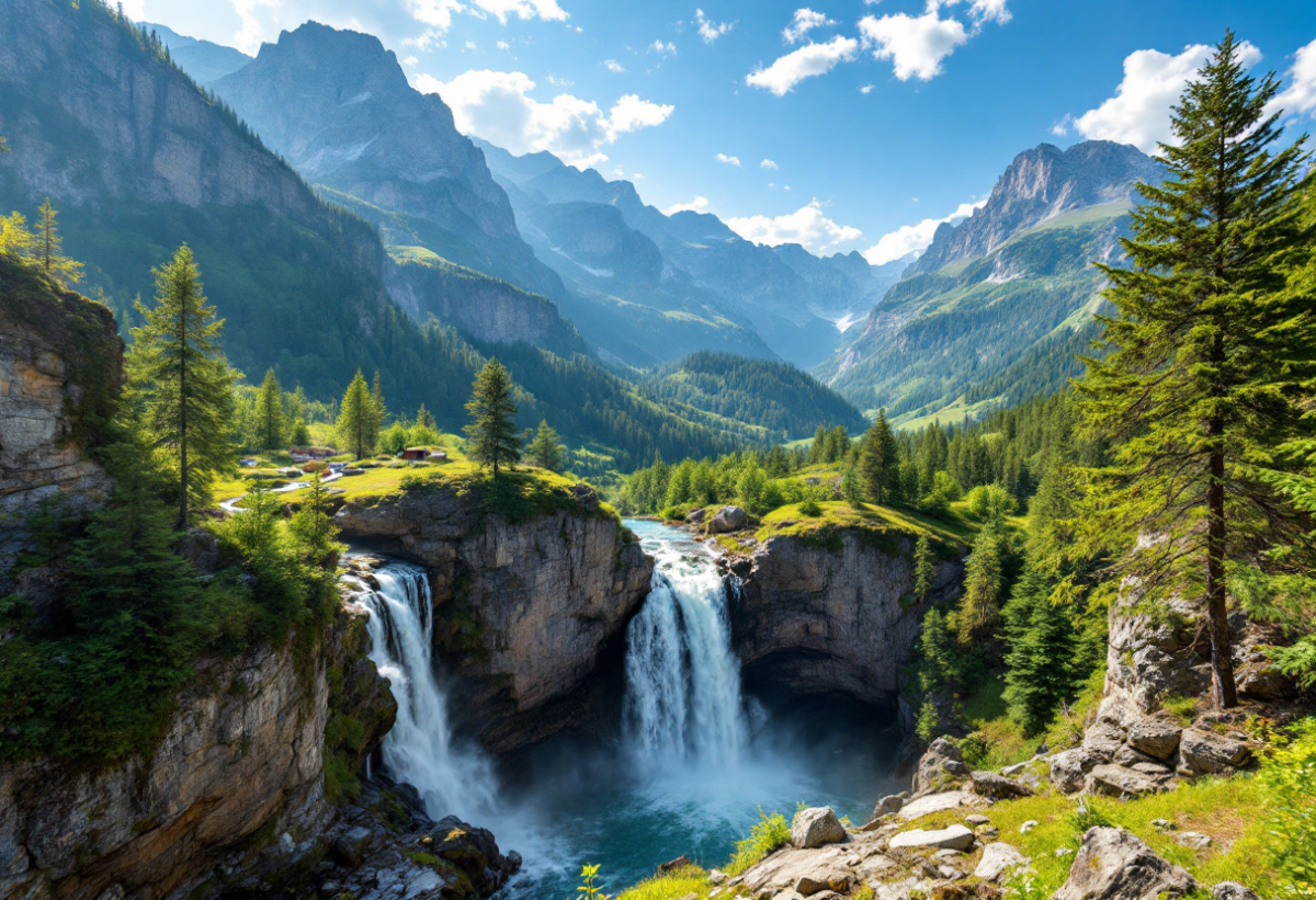 La magia della cascata di Rozes: un simbolo dell'estate a Cortina