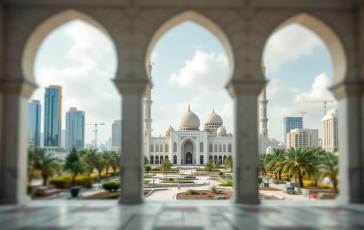 Immagine del nuovo centro islamico a Paderno Dugnano