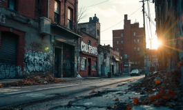 Donna con cicatrice, simbolo di una storia di violenza