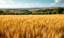 Cinghiali che danneggiano un campo in Puglia