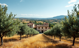 Cinghiali che danneggiano un campo in Puglia