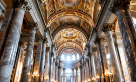 Immagine del conclave per l'elezione del Papa