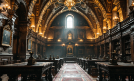 Immagine del conclave per l'elezione papale