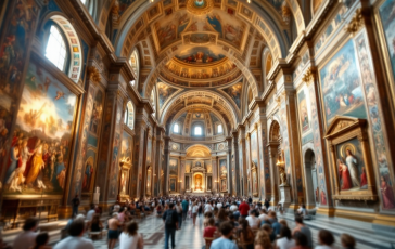 Momento storico del conclave per l'elezione papale