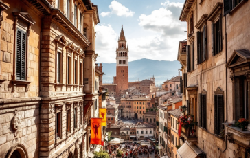 Le contrade di Siena pronte per la corsa del Palio