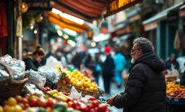 Turisti israeliani in un ristorante di Napoli in crisi