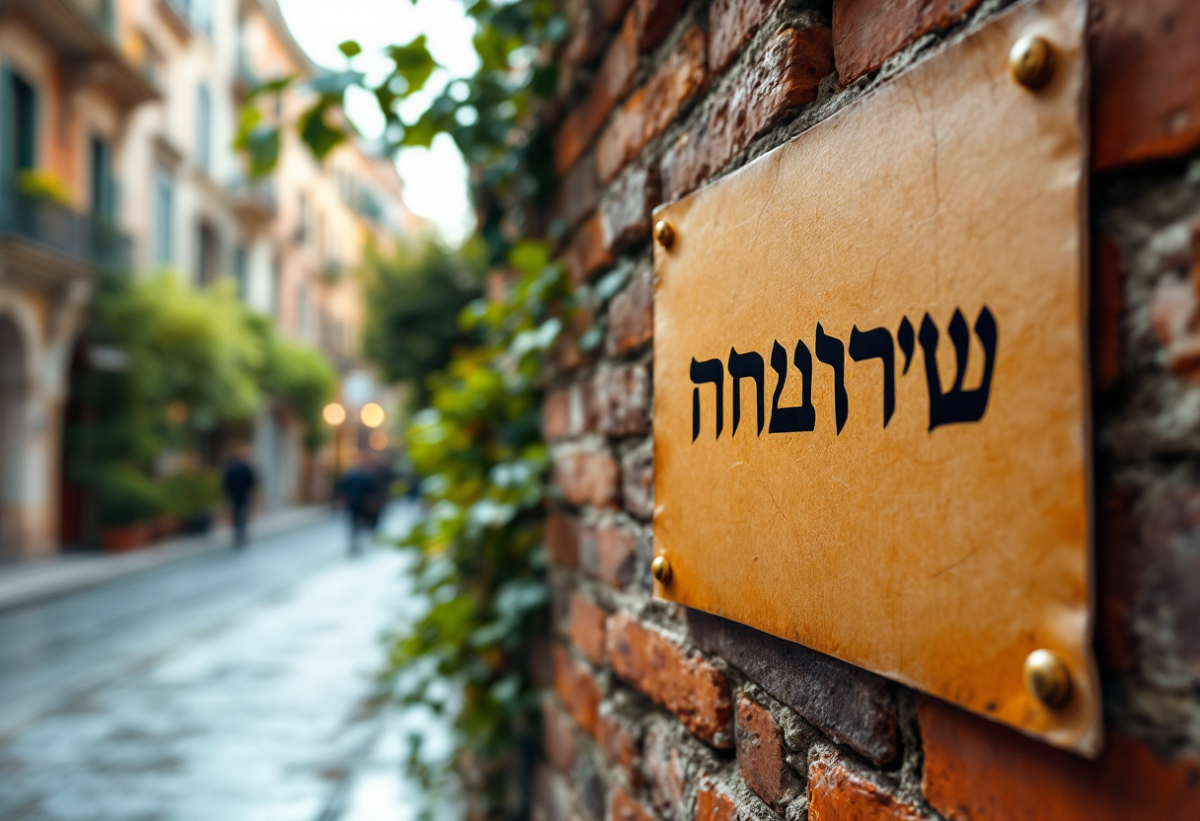 Polemiche a Milano per un cartello contro gli israeliani in una merceria