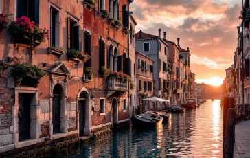 Il sindaco di Venezia Luigi Brugnaro in conferenza stampa