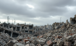 Bambini a Gaza durante la crisi umanitaria attuale