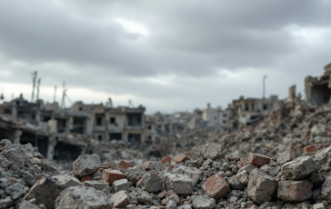 Bambini a Gaza durante la crisi umanitaria attuale