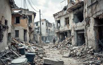 Immagine che rappresenta la crisi umanitaria a Gaza