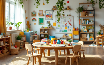 Bambini in un'attività di dialogo interreligioso