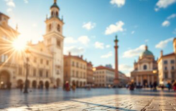 Celebrazione dell'elezione di Papa Leone XIV con fedeli felici