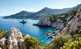 Elicottero del 118 in atterraggio difficile all'isola d'Elba