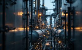 Immagine dell'esplosione in una fabbrica chimica a Gaomi, Cina