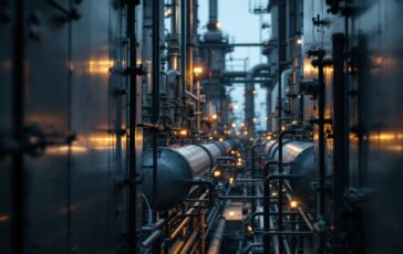 Immagine dell'esplosione in una fabbrica chimica a Gaomi, Cina