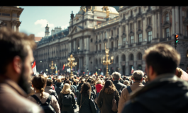 Flash mob per il referendum sulla cittadinanza