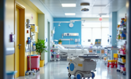 Francesco Camarda gioca con i bambini all'ospedale Buzzi