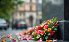 Cerimonia di commemorazione per Sergio Ramelli con corona