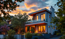 Immagine della villetta a Fregene coinvolta nell'omicidio