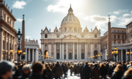 Fumata bianca segna l'elezione del nuovo Papa