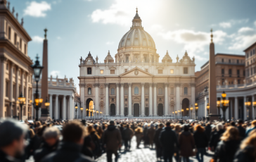 Fumata bianca segna l'elezione del nuovo Papa