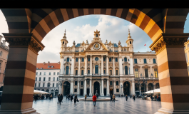 Fumata bianca durante l'elezione del Papa