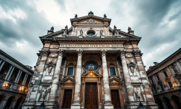 Fumata nera durante il Conclave della Chiesa cattolica