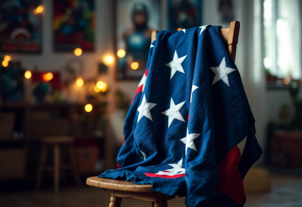 Furto del costume di Capitan America: un gesto che ferisce il cuore