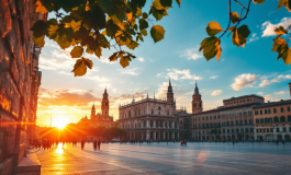 Giorgia Meloni durante una conferenza stampa annullata