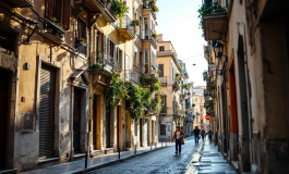 Immagine di un giovane vittima di violenza a Napoli