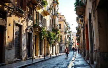 Immagine di un giovane vittima di violenza a Napoli