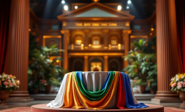 Giovani alfiere della Repubblica in cerimonia di premiazione