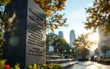 Immagine commemorativa di Giovanni Falcone e della sua eredità