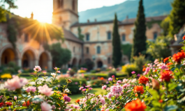 Il futuro Papa con monache in un momento di gioia a Roma