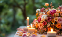 Ilaria Galassi durante la proposta di matrimonio commovente