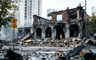 Due giovani vittime di un incendio a Cassano delle Murge