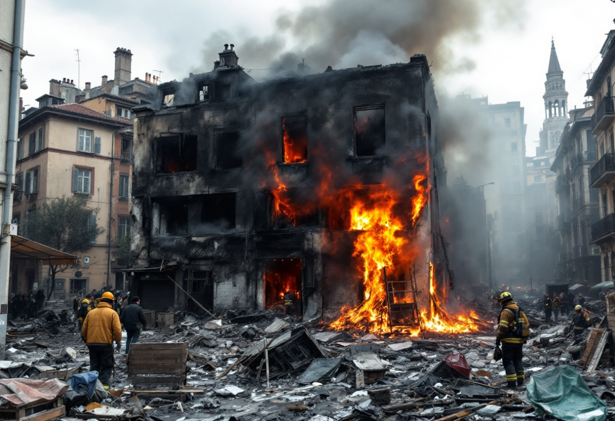 Incendio mortale a Milano: arrestato l'autore materiale in Olanda