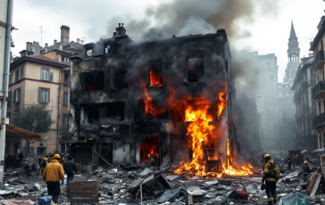 Arresto dell'autore dell'incendio mortale a Milano