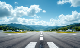 Due Frecce Tricolori in volo durante l'incidente a Pantelleria