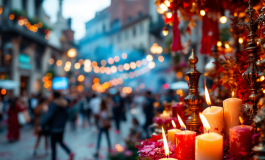 Soccorritori intervenuti dopo incidente corsa dei ceri a Gubbio
