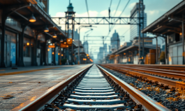 Immagine di un incidente ferroviario nel Milanese