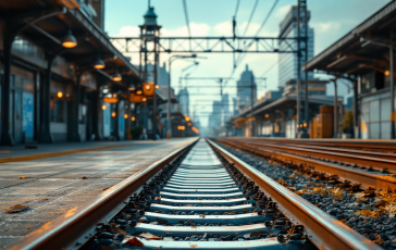 Immagine di un incidente ferroviario nel Milanese