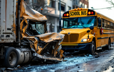 Incidente mortale sulla Pedemontana con camion e scuolabus coinvolti