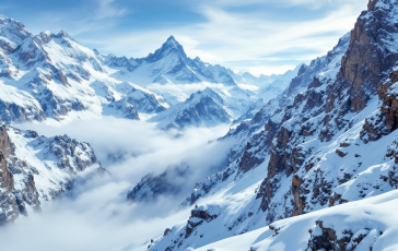 Scialpinista in difficoltà sul Monte Bianco