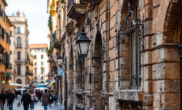 Immagine dell'incidente probatorio a Garlasco, Pavia